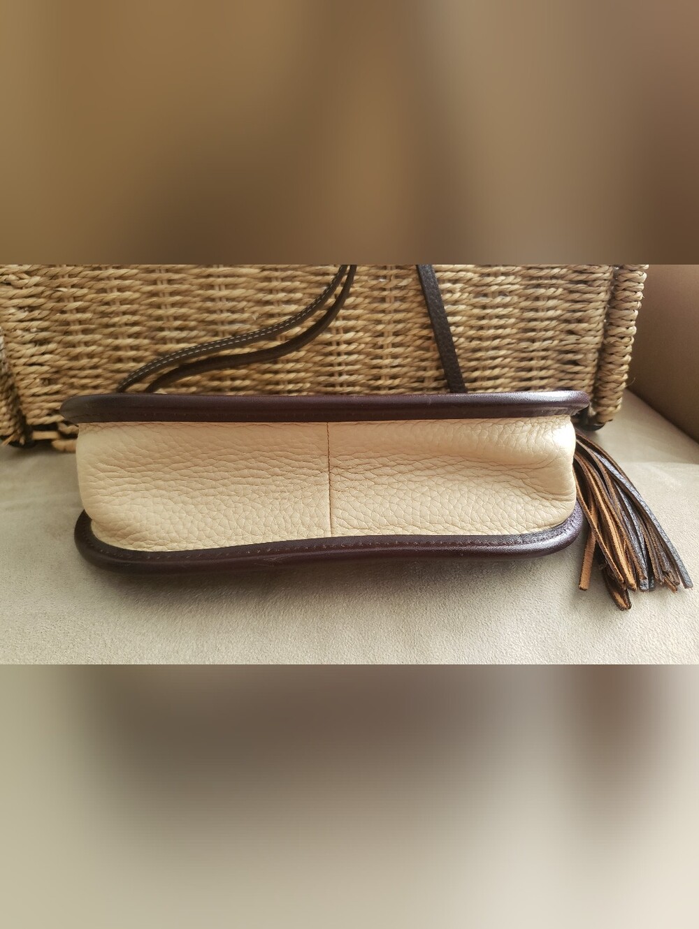 Brighton Vintage "Southern Star" Leather Western Shoulder Bag Like New Condition - Picture 8 of 13